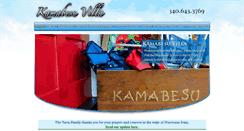 Desktop Screenshot of kamabesuvilla.com